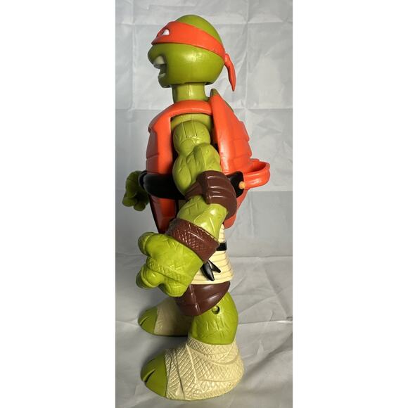 TMNT Battle Shell Battle Armor Michaelangelo 10" Teenage Mutant Ninja Turtle - Picture 3 of 7